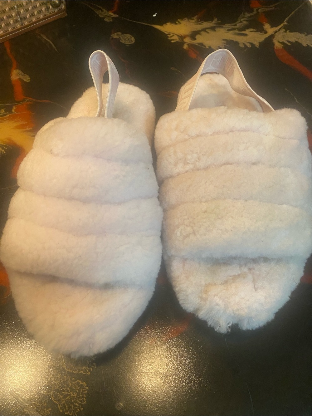 UGG Pink Fluff Yeah Slide Slippers